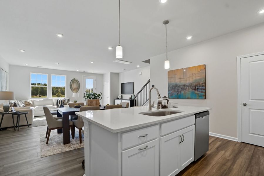 Representative furnished interior of a home built from the Shelby by Mattamy Homes in Westfall, Gastonia (Image 9).