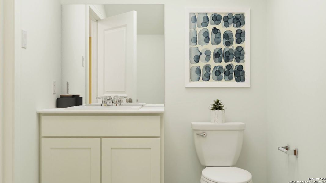 Furnished interior view inside a new home in Flora Meadows, Converse (Image 12).