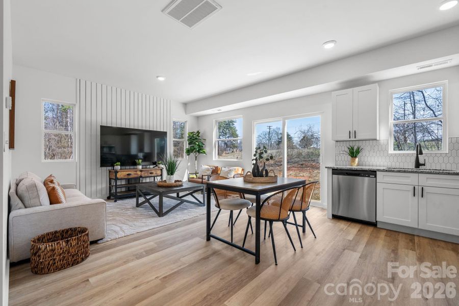 Furnished interior view inside a new home in , Catawba (Image 15).
