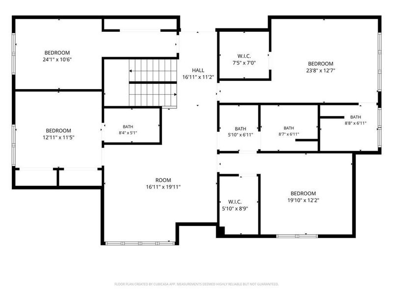 2D floor plan layout of this home in , Woodstock, GA (Image 5).