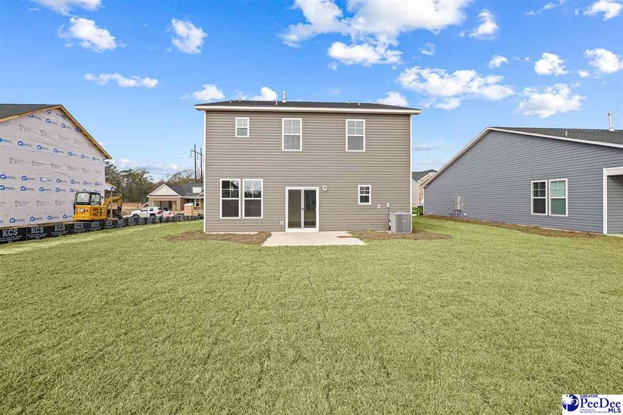Exterior details and patio area of a home in The Grove, Florence (Image 3).
