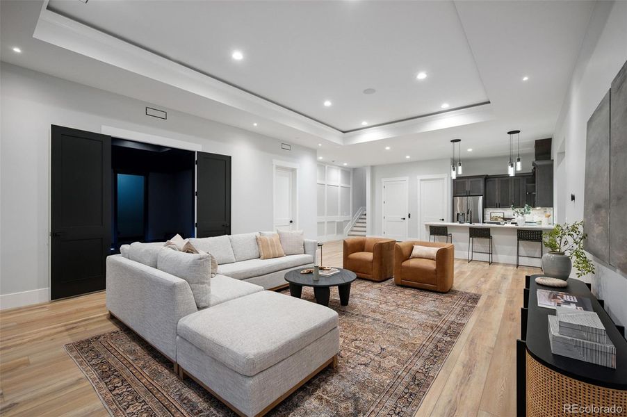 Furnished interior view inside a new home in , Castle Rock (Image 37).
