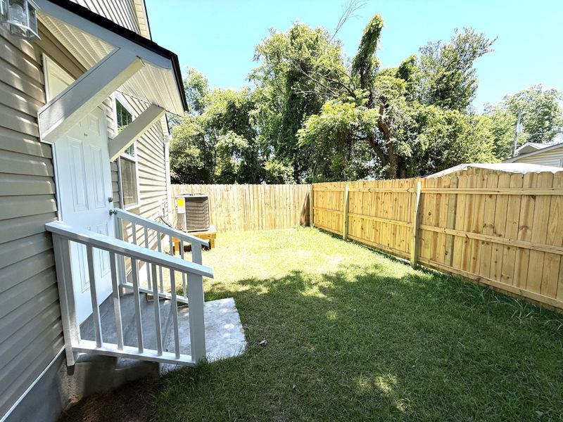 Exterior details and patio area of a home in , North Charleston (Image 12). Exterior details and patio area of a home in , North Charleston (Image 12).