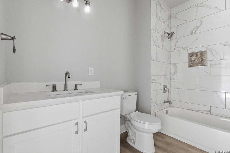 Furnished interior view inside a new home in , San Antonio (Image 6).