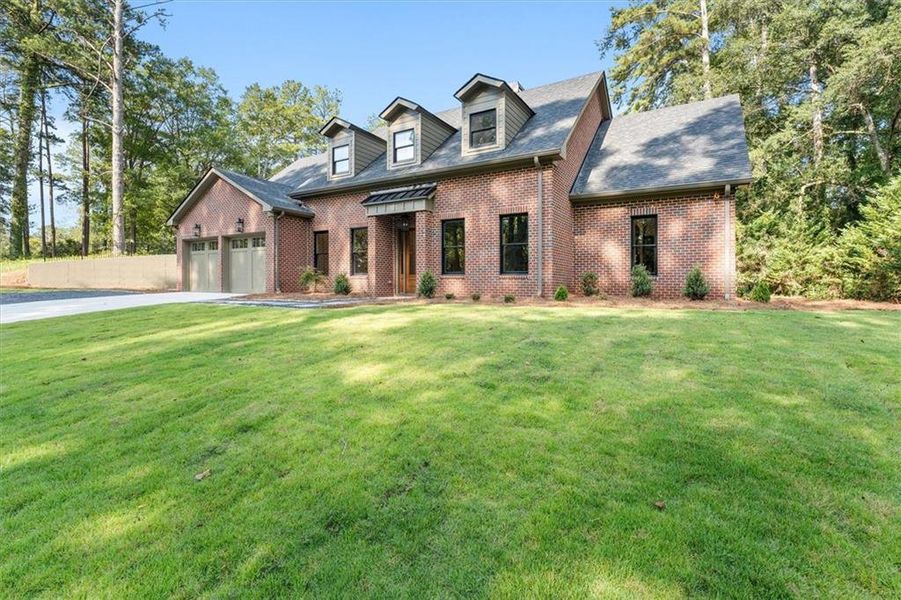 Front exterior of a new home in , Carrollton, GA, highlighting curb appeal (Image 29).