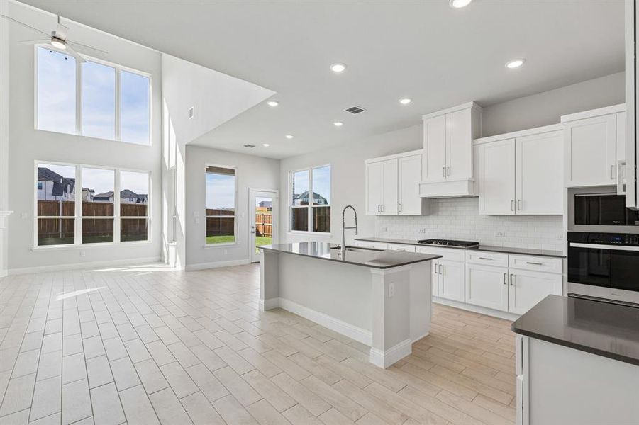 Furnished interior view inside a new home in Venetian, Weston (Image 3).