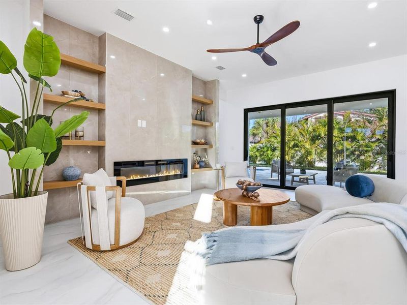Furnished interior view inside a new home in , Sarasota (Image 5).
