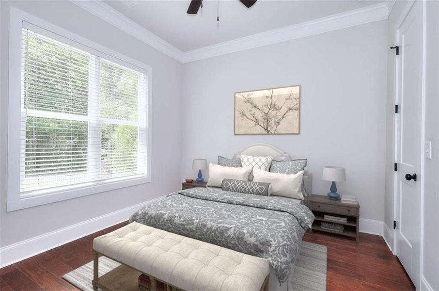 Furnished interior view inside a new home in , Monroe (Image 32). Furnished interior view inside a new home in , Monroe (Image 32).