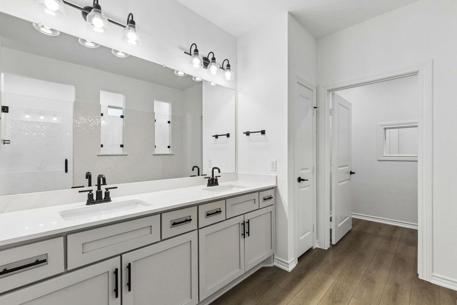 Furnished interior view inside a new home in Del Webb Fulshear, Fulshear (Image 4).