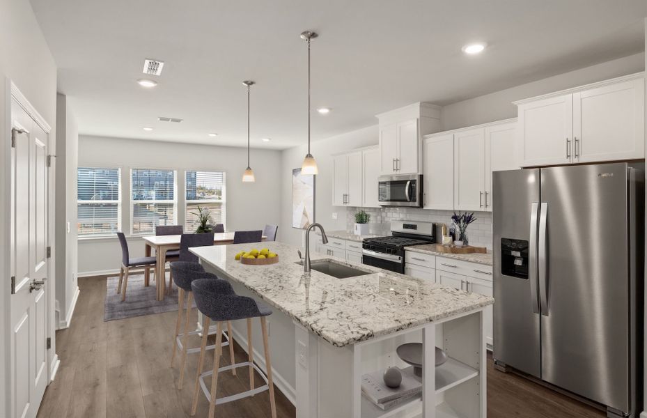 Furnished interior view inside a new home in Everton, Durham (Image 11).
