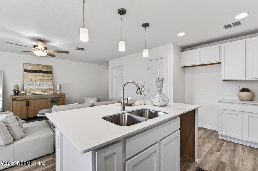 Furnished interior view inside a new home in , Jacksonville (Image 41).