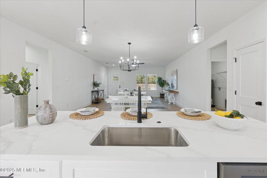 Close-up of interior finishes inside a home in , Sanderson (Image 20).