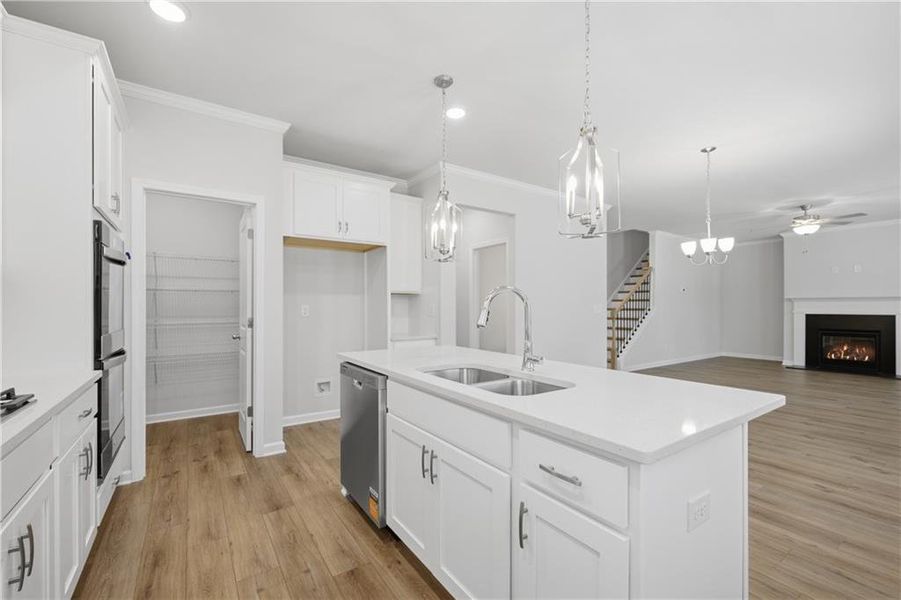 Furnished interior view inside a new home in , Lawrenceville (Image 15).