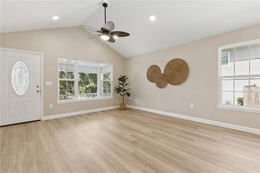 Lots of Natural Light