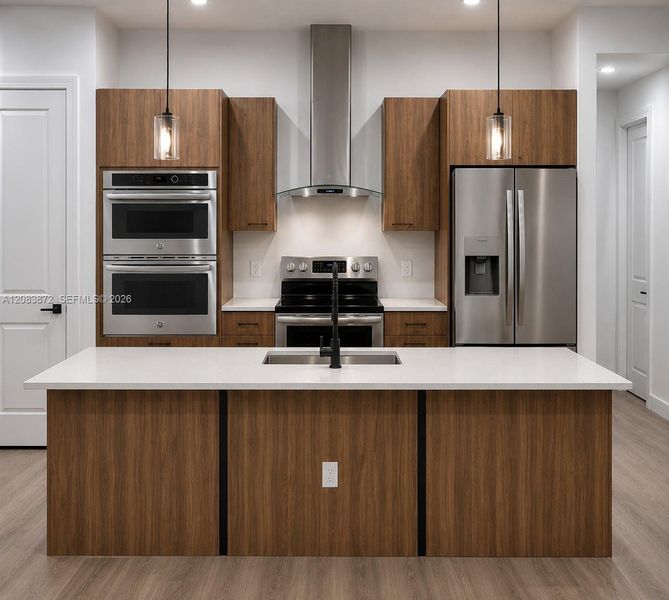 Furnished interior view inside a new home in , Cape Coral (Image 5).