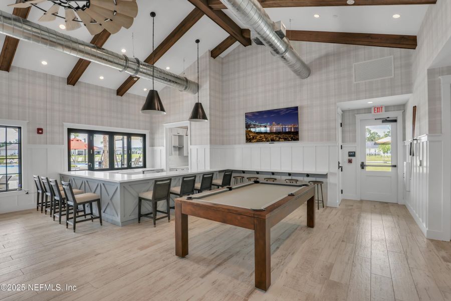 Furnished interior view inside a new home in , St. Augustine (Image 7).