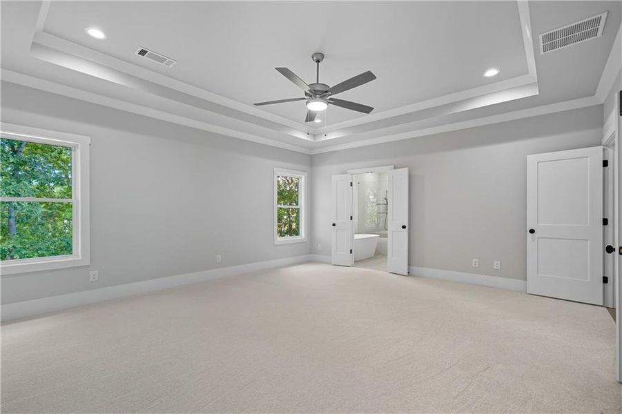 Spacious, unfurnished interior of a new home in , Canton (Image 21).