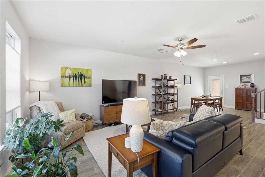 Furnished interior view inside a new home in , Watauga (Image 9).