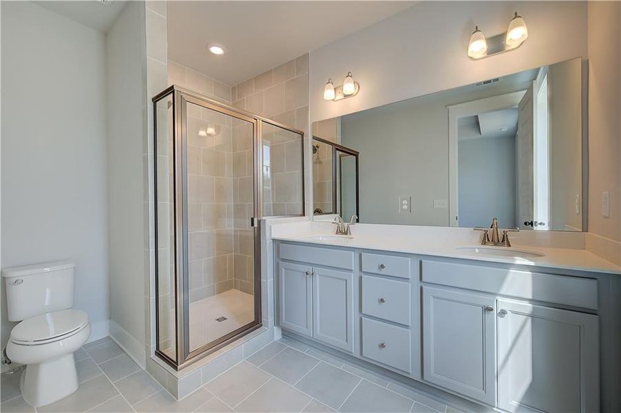 Furnished interior view inside a new home in Barrett Pointe, Kennesaw (Image 8).