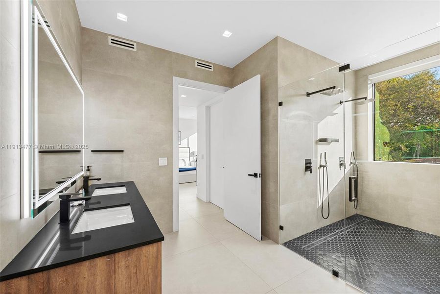 Furnished interior view inside a new home in , North Miami Beach (Image 11).