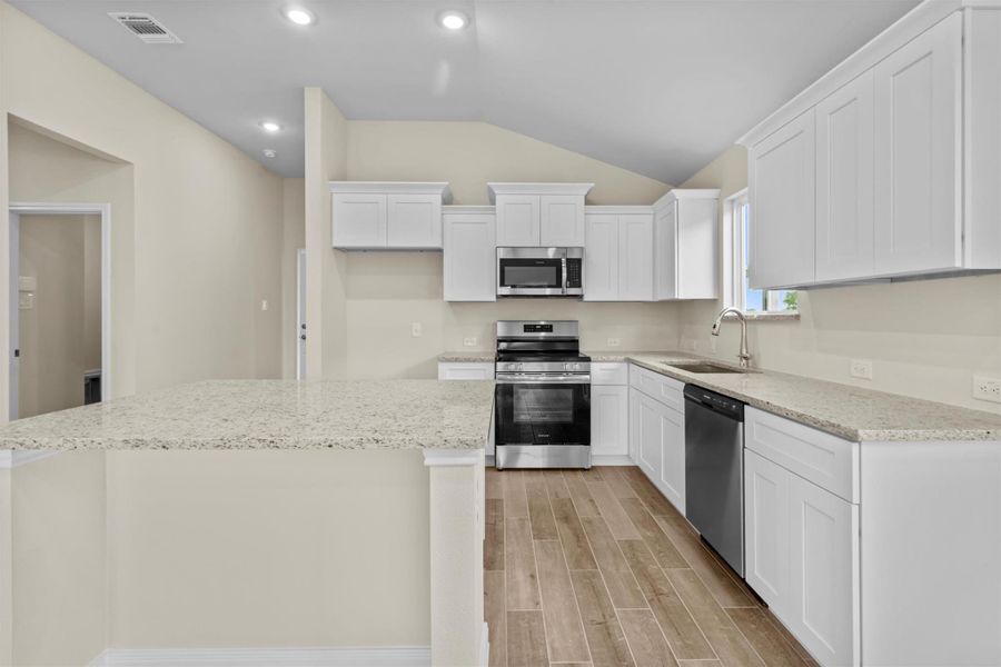 Furnished interior view inside a new home in Butler Farms, Liberty Hill (Image 8). Furnished interior view inside a new home in Butler Farms, Liberty Hill (Image 8).