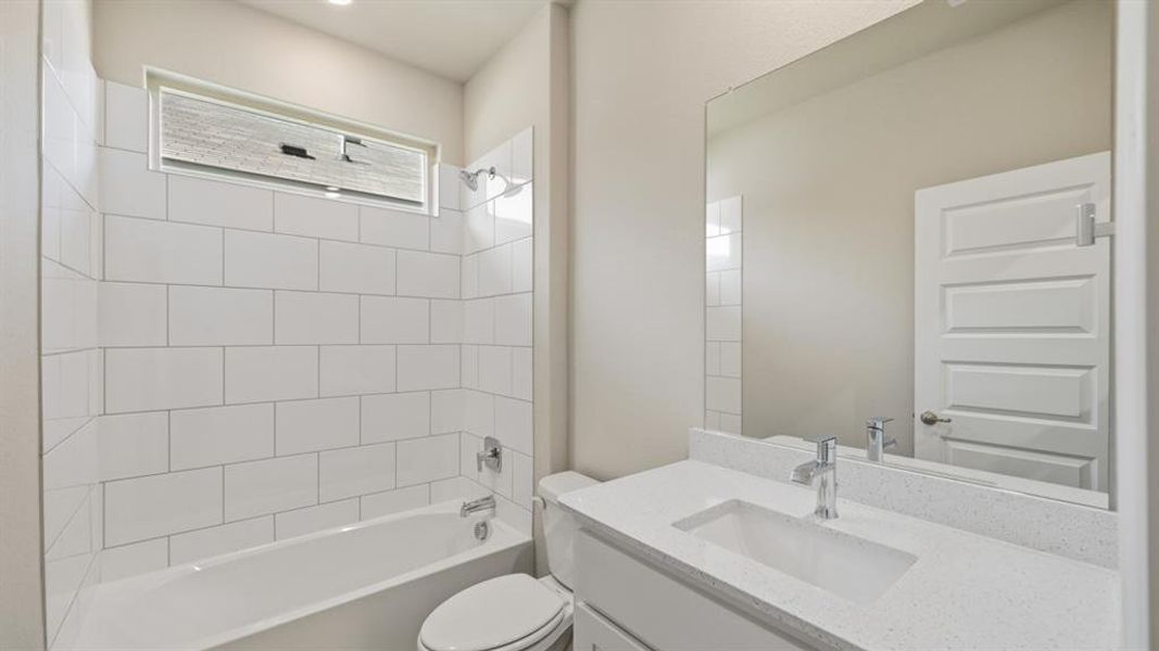 Furnished interior view inside a new home in Legado, Cleburne (Image 4).