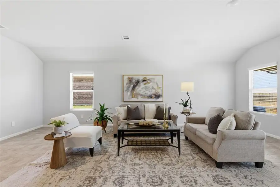 Furnished interior view inside a new home in Cresson Estates, Cresson (Image 14). Furnished interior view inside a new home in Cresson Estates, Cresson (Image 14).
