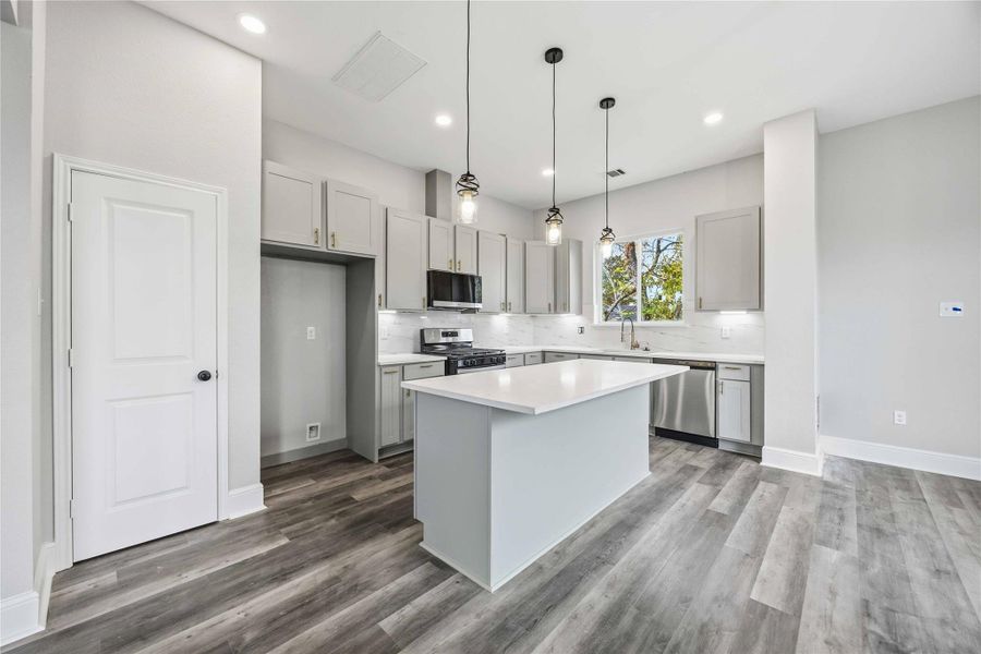 Furnished interior view inside a new home in , Houston (Image 4).