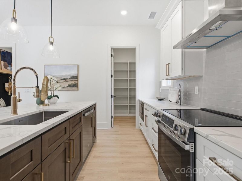 Furnished interior view inside a new home in , Mooresville (Image 33).