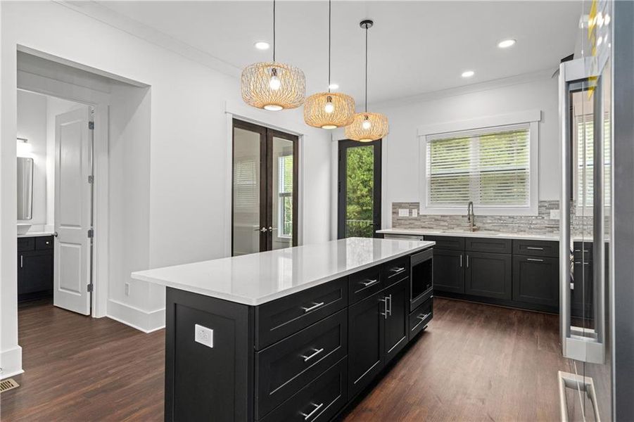 Furnished interior view inside a new home in , Stockbridge (Image 11).
