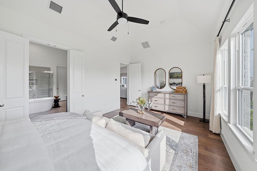 Furnished interior view inside a new home in Devonshire, Forney (Image 20).