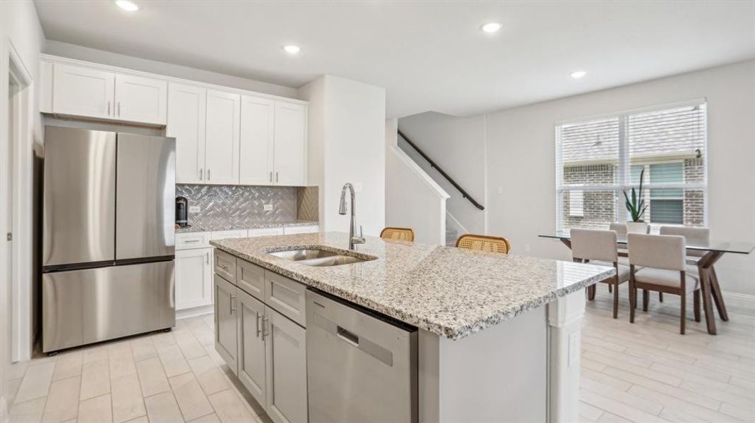 Furnished interior view inside a new home in Venetian, Weston (Image 8).