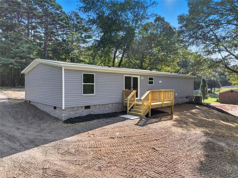 Exterior details and patio area of a home in , Alto (Image 16). Exterior details and patio area of a home in , Alto (Image 16).