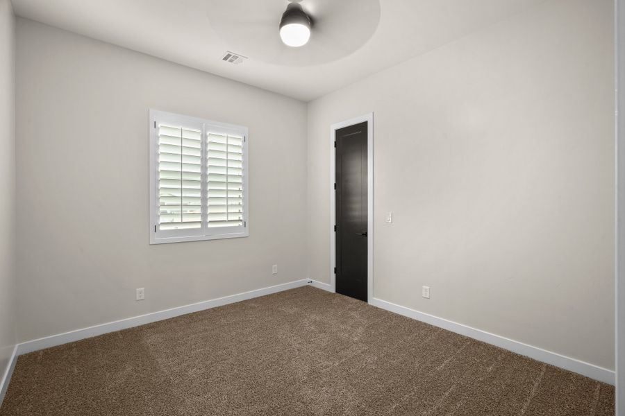 Representative unfurnished interior of a home built from the Pebble Beach- II by LEH. Homes in Hillside Unit 6, El Paso (Image 24). Representative unfurnished interior of a home built from the Pebble Beach- II by LEH. Homes in Hillside Unit 6, El Paso (Image 24).