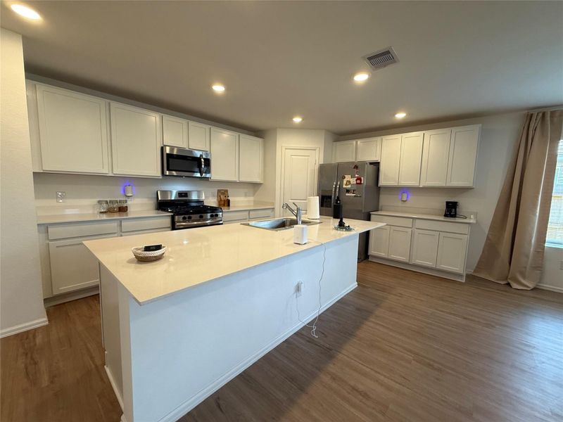 Furnished interior view inside a new home in Tavola, New Caney (Image 7).