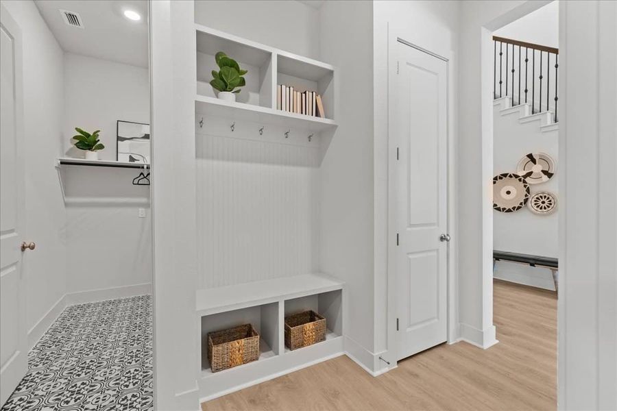 Furnished interior view inside a new home in Sunfield, Buda (Image 16).