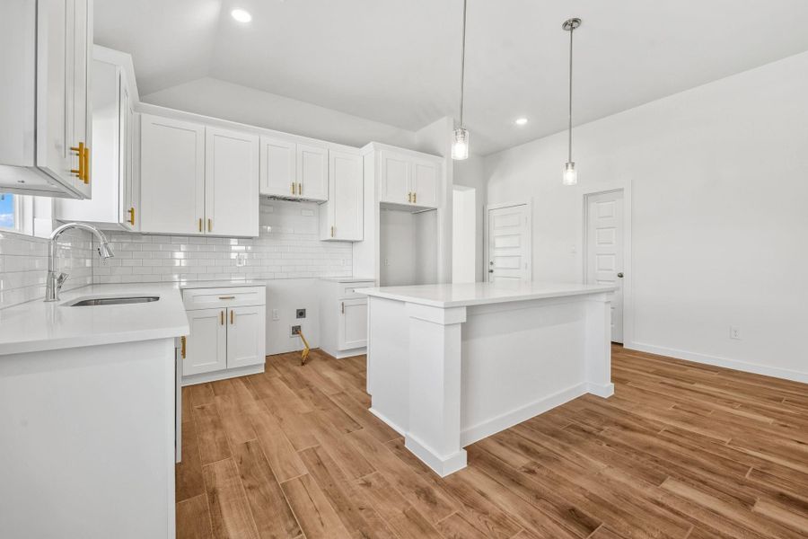 Furnished interior view inside a new home in Crosby Farms, Crosby (Image 3).