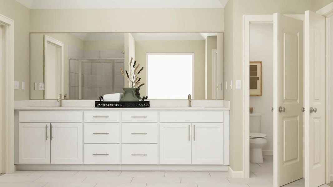 Furnished interior view inside a new home in Deer Valley, Canton (Image 32).