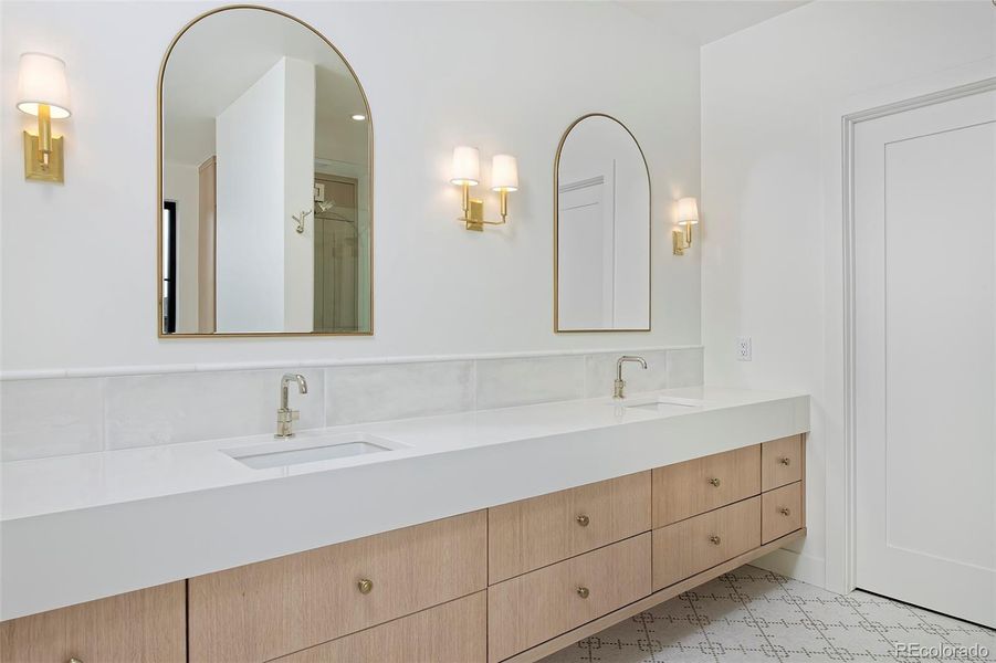 Furnished interior view inside a new home in , Denver (Image 18).