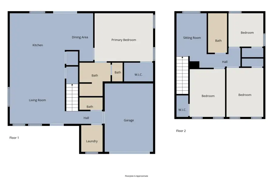 View of room layout