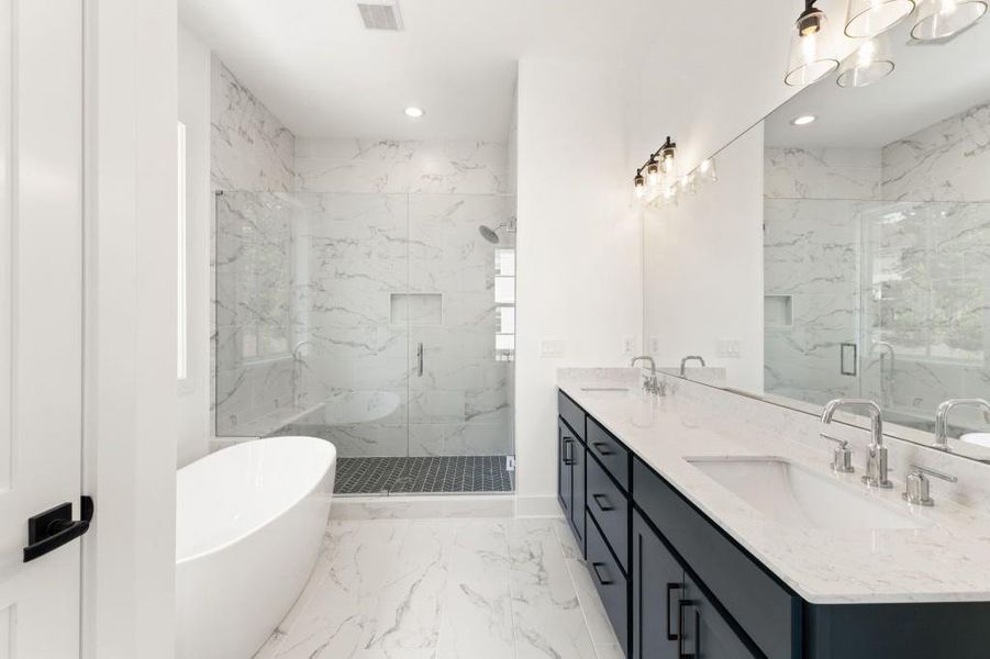 Furnished interior view inside a new home in Parkside Roswell, Roswell (Image 6).