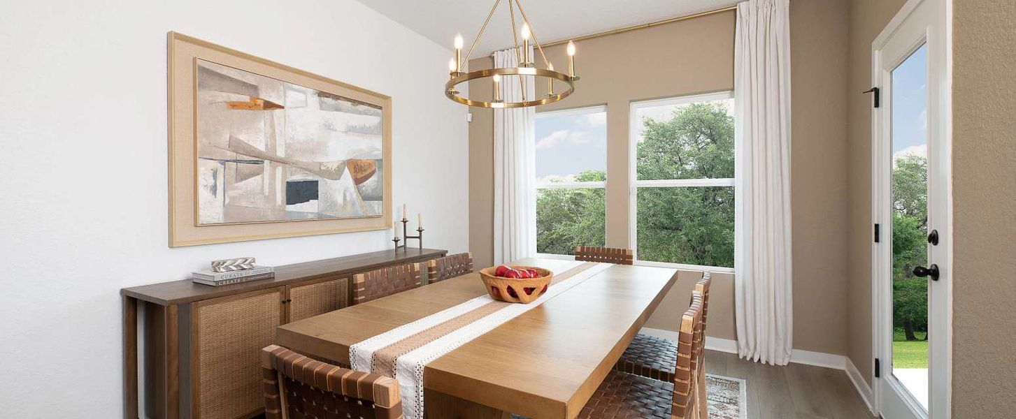 Representative furnished interior of a home built from the Jordan by Ashton Woods in The Wilder, Adkins (Image 20).