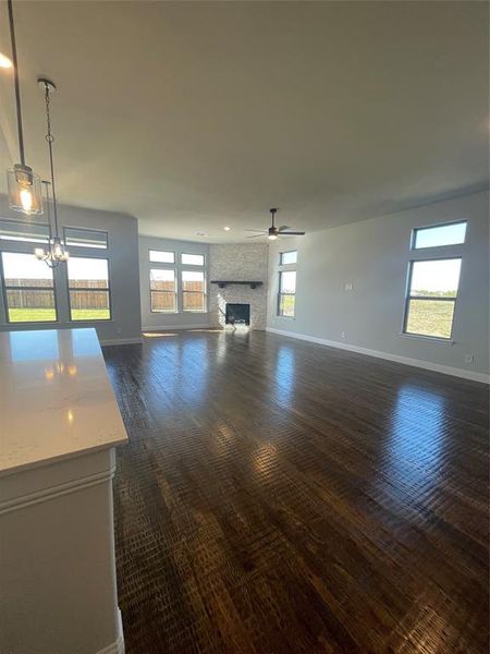 Spacious, unfurnished interior of a new home in Mercer Meadows, Royse City (Image 11).