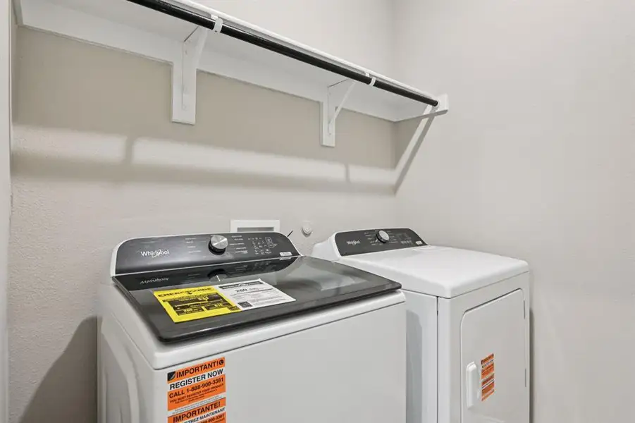 Furnished interior view inside a new home in Ashford Park - Cottage Series, Corinth (Image 18).