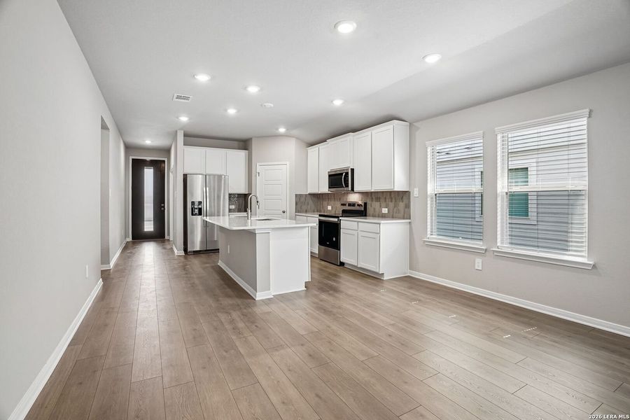 Furnished interior view inside a new home in Legendary Trails - Premier Series, Cibolo (Image 11).