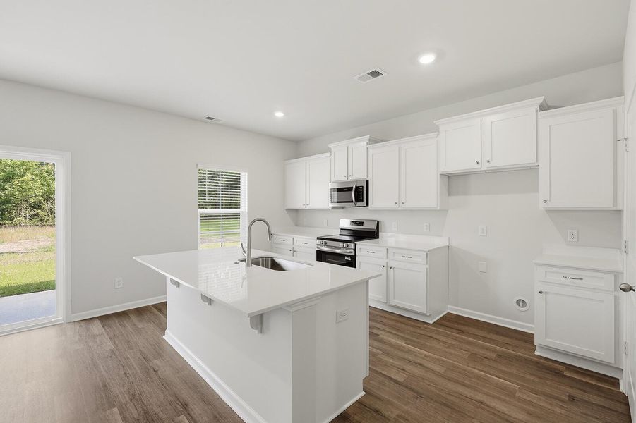 Furnished interior view inside a new home in , Yemassee (Image 10). Furnished interior view inside a new home in , Yemassee (Image 10).