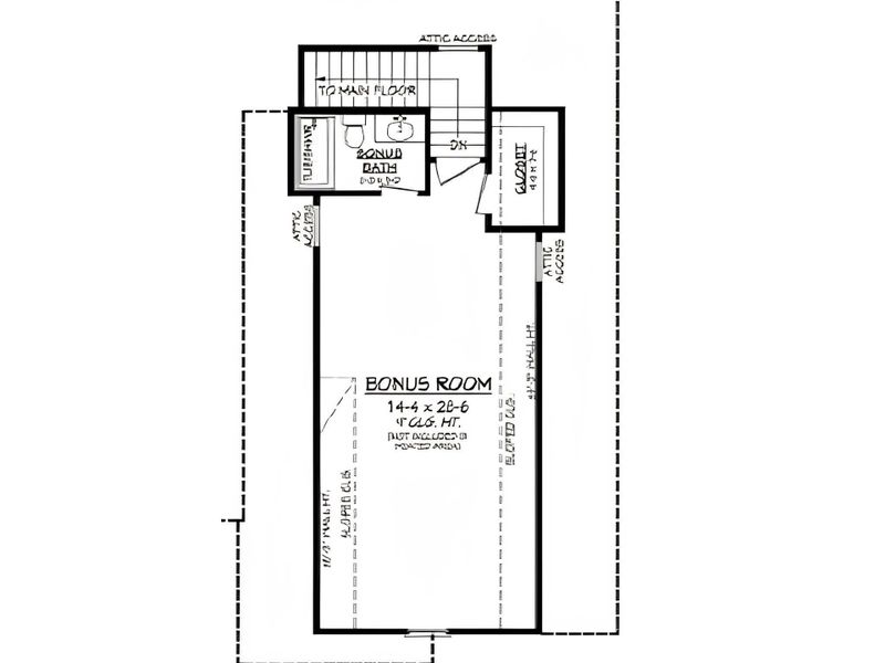 REPRESENTATIVE PHOTO - Second Level Leebrick Floorplan