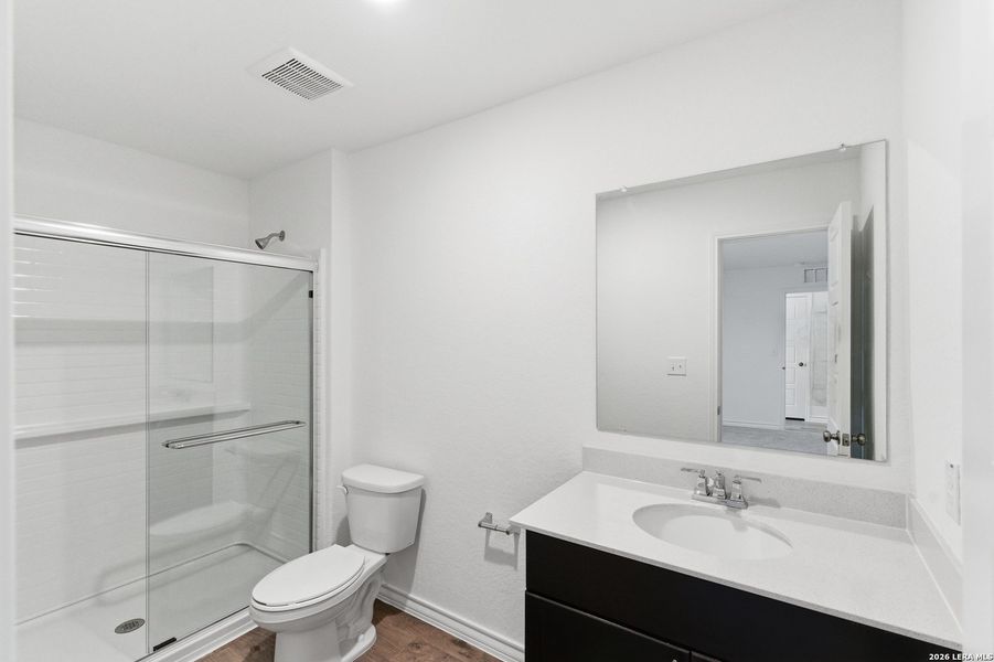 Furnished interior view inside a new home in Vista Real, Converse (Image 12). Furnished interior view inside a new home in Vista Real, Converse (Image 12).