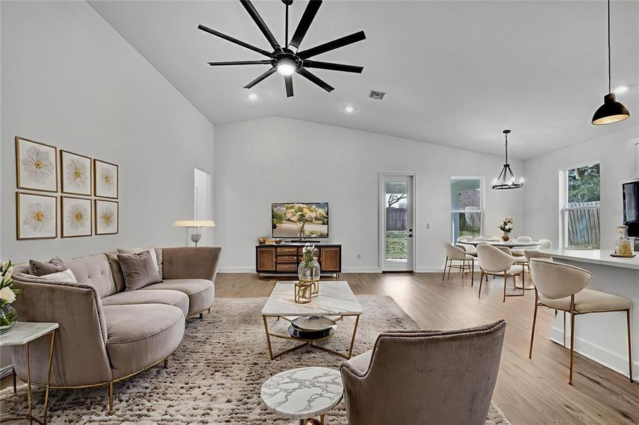 Furnished interior view inside a new home in , Spring Hill (Image 18).