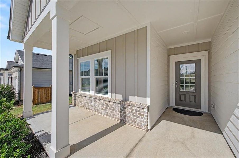 Exterior details and patio area of a home in , Canton (Image 3). Exterior details and patio area of a home in , Canton (Image 3).